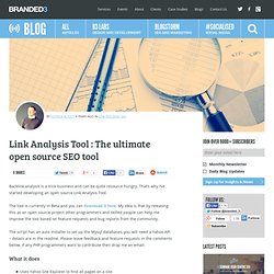 Link Analysis Tool : The ultimate open source SEO tool