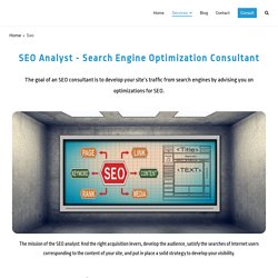 SEO Analyst - Increase Traffic -Freelance SEO Expert Service