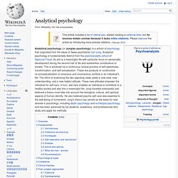 Analytical psychology