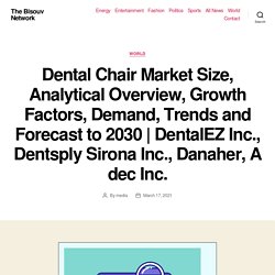 Dental Chair Market Size, Analytical Overview, Growth Factors, Demand, Trends and Forecast to 2030