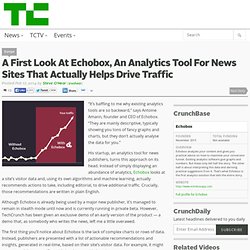 A First Look At Echobox, An Analytics Tool For News Sites That Actually Helps Drive Traffic