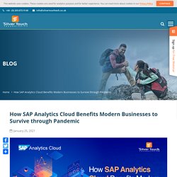 How SAP Analytics Cloud Benefits Modern Businesses to Survive through Pandemic