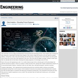 Data Analytics - Educating Future Engineers