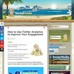 How to Use Twitter Analytics to Improve Your Engagement : Social Media Examiner