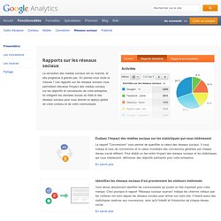 Analytics et l'évaluation des médias sociaux – Google Analytics