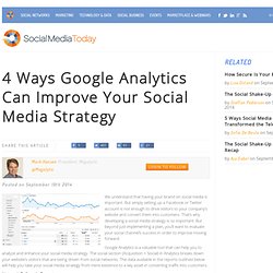 4 Ways Google Analytics Can Improve Your Social Media Strategy