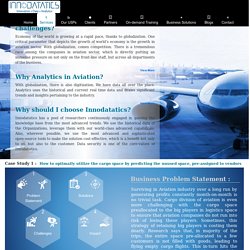 Aviation Analytics Solution Services - Innodatatics