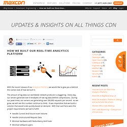 How we built our Real-time Analytics Platform » MaxCDN Blog