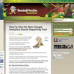 How to Use the New Google Analytics Social Reporting Tool