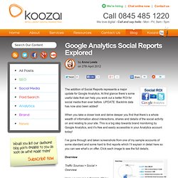 Google Analytics Social Reports Explored