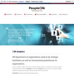 HR Analytics Software by PeopleQlik