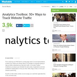 Analytics Toolbox: 50+ Ways to Track Website Traffic