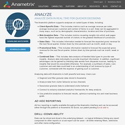 Analyze » Anametrix