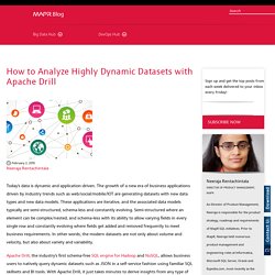How to Analyze Highly Dynamic Datasets with Apache Drill