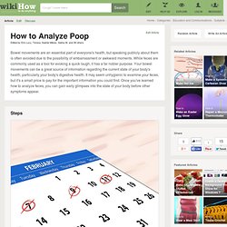 How to Analyze Poop: 7 steps
