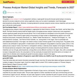 Process Analyzer Market Global Insights and Trends, Forecasts to 2027