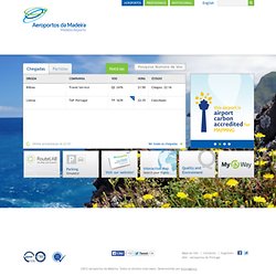 Site de l'aéroport de Funchal - EN