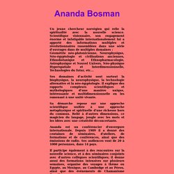 Ananda Bosman