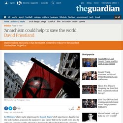 ‘Anarchism could help to save the world’