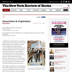 Anarchists & Capitalists by Russell Baker