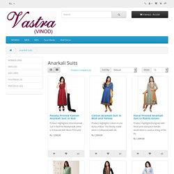 Anarkali Suit Online