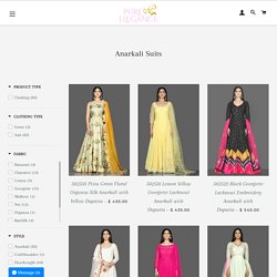 Indian Anarkali Suits Online Shopping