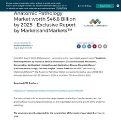 Anatomic Pathology Market worth $46.8 Billion by 2025