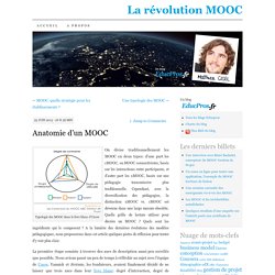 Anatomie d’un MOOC