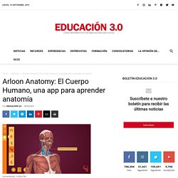 Arloon Anatomy: El Cuerpo Humano, una app para aprender anatomía
