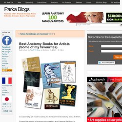 Best Anatomy Books for Artists (Some of my favourites)
