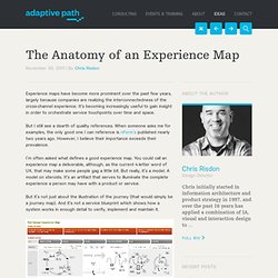 The Anatomy of an Experience Map