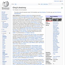 Grey's Anatomy Wikipedia