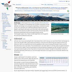 Anchorage – Travel guides at Wikivoyage