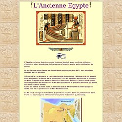Ancienne Egypte - Nil
