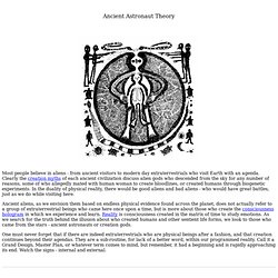 Ancient Astronaut Theory, Ancient Alien Theory