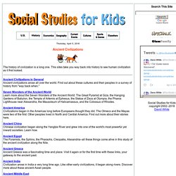 Social Studies for Kids - Ancient Civilizations
