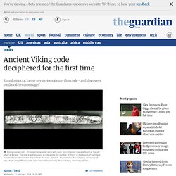 Ancient Viking code deciphered for the first time