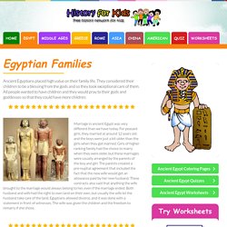 Ancient Egyptian Families - Facts for Kids