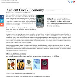 Ancient Greek Economy