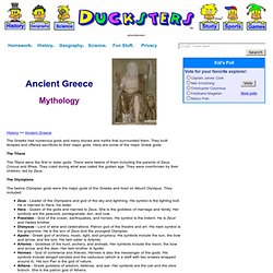 Ancient Greek Mythology for Kids