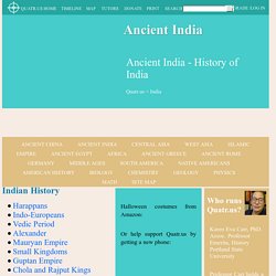 Ancient India - History of India - Quatr.us