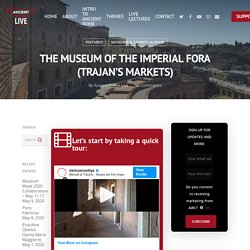The Museum of the Imperial Fora
