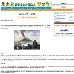 Ancient Rome for Kids: The City of Pompeii