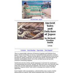 Ancient Tales and Folk-lore of Japan Index