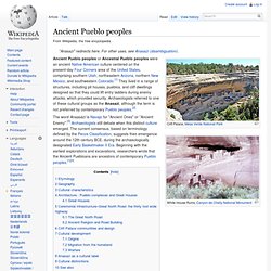Ancient Pueblo Peoples