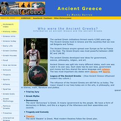 Ancient Greece for Kids - Woodlands Homework Help