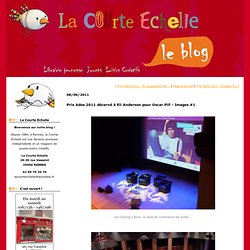 Prix Ados 2011 à Eli Anderson pour Oscar Pill - Images #1 : Librairie Jeunesse Jouets Loisirs Créatifs - La Courte Echelle - Rue Vasselot - Rennes