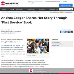 Andrea Jaeger Shares Her Story Through 'First Service' Book