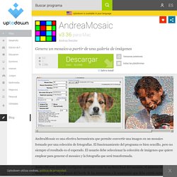 AndreaMosaic v3.36 para Mac - Descargar