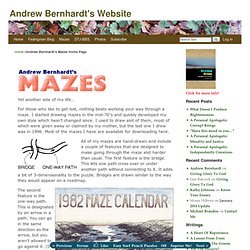 Andrew Bernhardt's Mazes Home Page